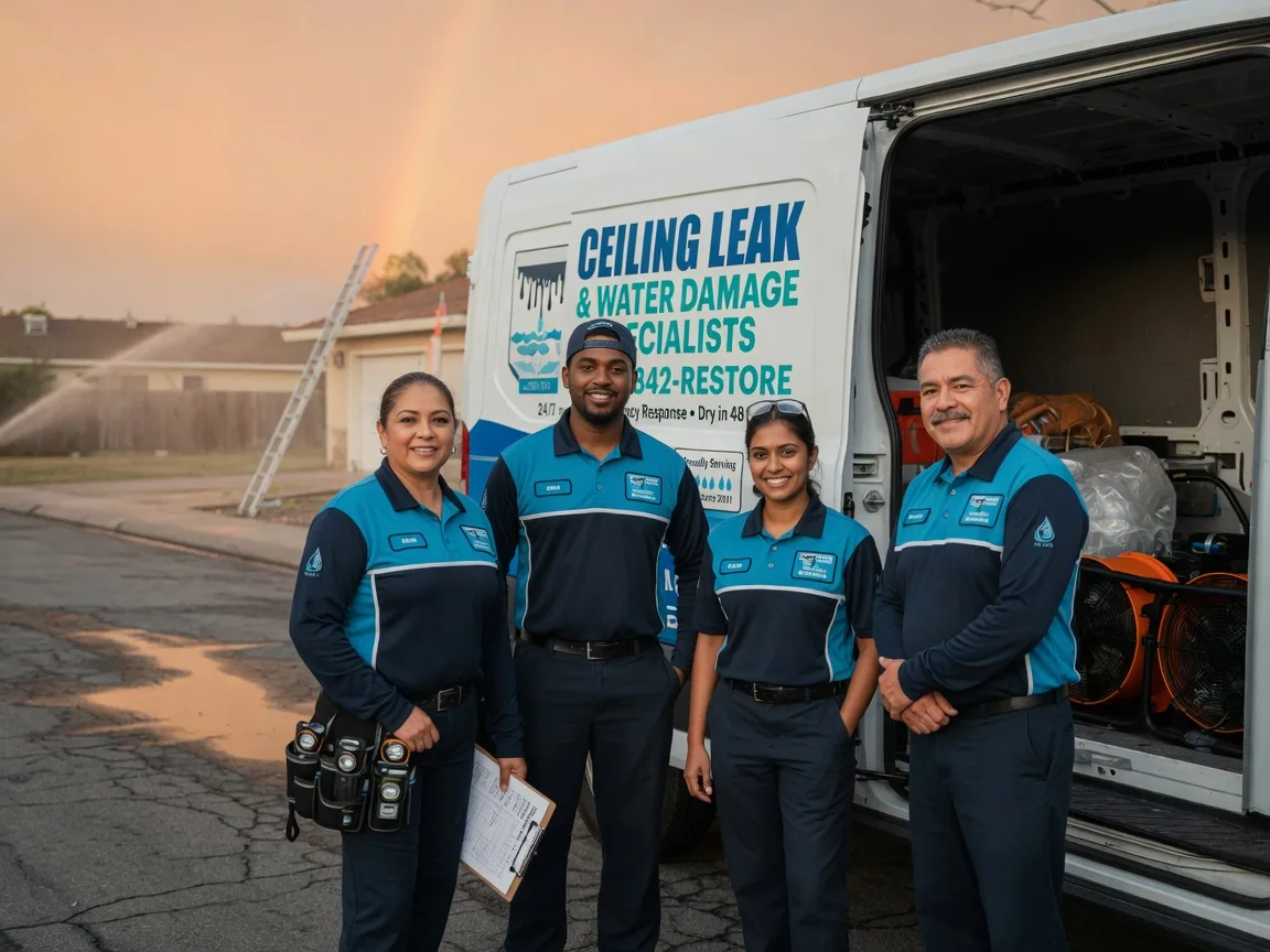 Ceiling Leak Cleanup company in Hardwick, MN